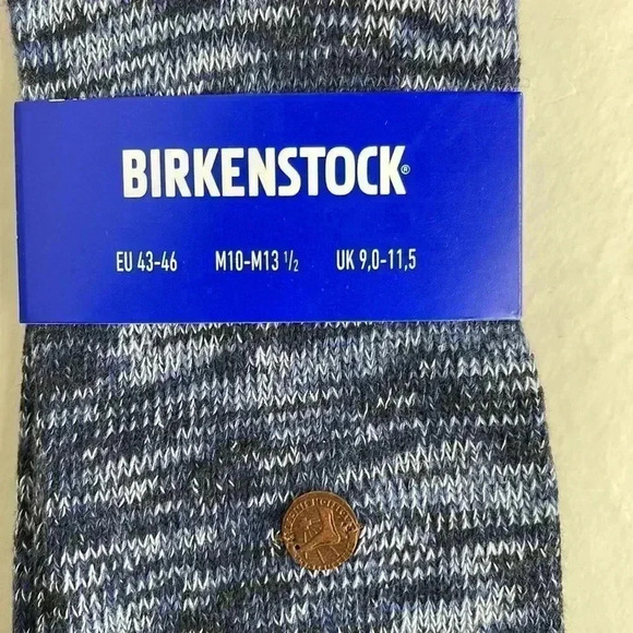 Birkenstock Mens Blue Socks  - Picture 3 of 7